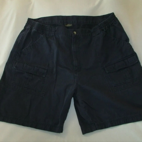 Great Northwest Clothing Company Other - Mens "Great Northwest" Size 44 Big & Tall, Blue, Side Elastic, Cargo Shorts NWT